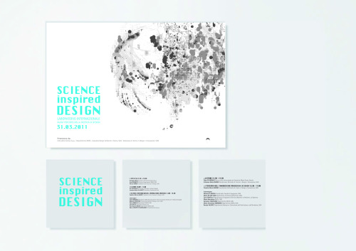 Visual Identity, Leaflet, Poster for ‘Science-Inspired Design’ International Lab for Design and Science. Sponsored by Città della Scienza, Second University of Naples, Italy.